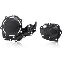 Image of Acerbis X-Power Engine Covers Kit - Yamaha YZF450 2018-2022 - Black