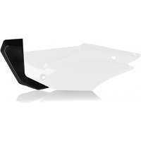 Image of 0024610.237 - Acerbis Side Panels - Honda CRF110 2019-23 - White/ Black