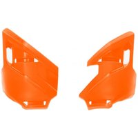 0024840.010 - Acerbis F-Rock Universal Lower Triple Clamp Covers - Orange