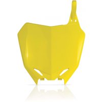0011646.060 - Acerbis Front Number Board - Suzuki RMZ250 2010-18, RMZ450 2008-17 - Yellow