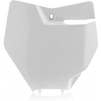 0021748.030 - Acerbis Front Number Board - KTM SX 125/150 2016-18, SX250 2017-18, SXF 250/350/450 2016-18 - White