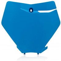 Image of 0023496.041 - Acerbis Front Number Board - KTM SX125/250 & SXF 250/350/450 2019-22 - Blue
