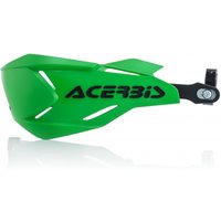 0022397.377 - Acerbis X-Factory Hand Guards - Green/ Black