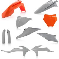 0023479.207 - Acerbis Full Plastics Kit - KTM SX 125/250 & SXF 250/350/450 2019-22 - Orange/Grey