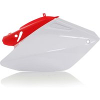 0008097.553 - Acerbis Side Panels - Honda CRF250X 2004-18 - Red/ White