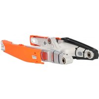 Image of 0024876.215 - Acerbis Teket Magnetic Swingarm Protectors - KTM EXC/EXC-F 2012-23, XC-W 150/250/300 TPI 2019-23 - Orange
