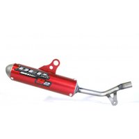 DEP Exhaust Silencer - KTM SX50 2016-Onwards - Red (FS)