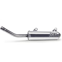 Image of DEP Exhaust Silencer - Honda CR250 1997-99 - Oval