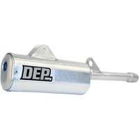 Image of DEP Exhaust Silencer - Honda CR125 1987-88 - Round