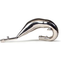Image of DEP Exhaust Front Pipe - Suzuki RM125 & RM144 2001-On - Nickel