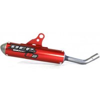 DEP Exhaust Silencer - KTM SX85 2018-Onwards - Red (FS)