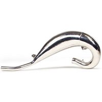 Image of DEP Exhaust Front Pipe - Beta 125 RR 2018-22 - Nickel