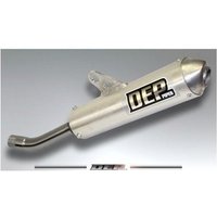 DEP Exhaust Silencer - KTM SX85 & Husqvarna TC85 2018-On - Silver