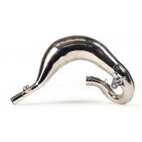Image of DEP Exhaust Front Pipe - Kawasaki KX65 & Suzuki RM65 2000-10 - Nickel