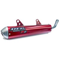DEP Exhaust Silencer - Beta RR 250/300 2014-19 - Red