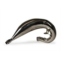 DEP Exhaust Front Pipe - Kawasaki KX125 1998-2002 - Nickel