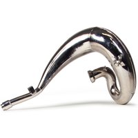 Image of DEP Exhaust Front Pipe - Yamaha YZ250 1999-On, YZ250X 2016-On - Nickel