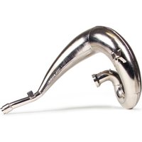 DEP Exhaust Front Pipe - Yamaha YZ250 1999-2021, YZ250X 2016-21 - Armour/ Nickel