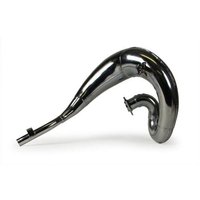 DEP Armoured Exhaust Front Pipe - Honda CRM250 - Chrome