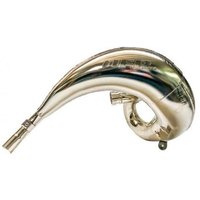 Image of DEP Front Exhaust Front Pipe - Beta RR 250/300 2018-22 - Nickel