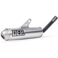 Image of DEP Exhaust Silencer - Yamaha YZ125 1996-2001 - Round