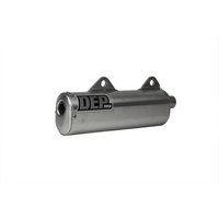 DEP Exhaust Silencer - Kawasaki KX250 1987 - Oval