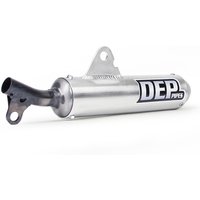 Image of DEP Exhaust Silencer - Suzuki RM 80/85 1989-On - Round