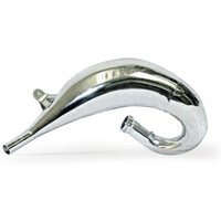 DEP Exhaust Front Pipe - KTM SX/XC 125/150 2011-15, EXC 2012-16, Husqvarna TC/TE 125 2014-15 - Nickel