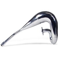 Image of DEP Exhaust Front Pipe - Yamaha DT 125/200R 1988 - Chrome