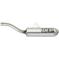 Image of DEP Exhaust Silencer - Kawasaki KX85/80/100 1992-2010 - Round