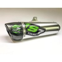 Image of DEP S7R Slip On Silencer - Kawasaki KXF450 2019-22