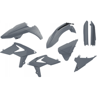 Polisport Full Plastics Kit - Beta 125/250/300/350/390/430/480 RR 2T & 4T 2018-19 - Nardo Grey