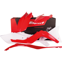 Polisport Plastics Kit - Gas Gas EC 125/200/250/300 2012-13 - Red/ White OEM '13