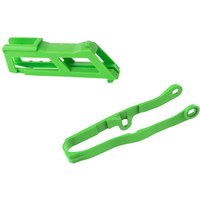 Polisport Chain Guide & Slider Kit - Kawasaki KXF250 2021-23, KXF450 2019-23 - Green