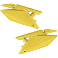 Polisport Side Panels - Suzuki RMZ250 2019-23, RMZ450 2018-23 - Yellow