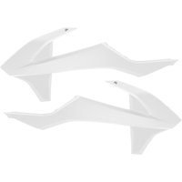 Polisport Radiator Scoops - KTM SX65 2016-23 - White