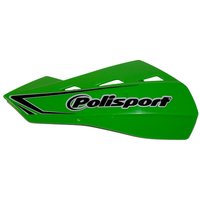 Polisport Qwest Handguards With Plastic Mounting Kit - Green