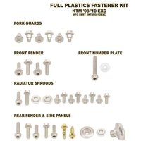 Bolt Hardware Full Plastic Kit Fastener Bolt Set - KTM EXC 125/250/300 2008-11