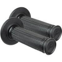 Image of Renthal G198 MX Ultra Tacky Dual Compound Tapered 1/2 Waffle Black Grips