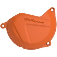 Polisport Clutch Cover Protector - KTM SXF450 2013-15, EXC450/500 2012-16, Husqvarna FC450 2014-15, FE450-501 2014-16 - Orange