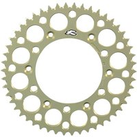 Image of Renthal Ultralight Rear Sprocket - Kawasaki KX 125/250 1980-2008, KXF 250/450 2004-24 - 49T Hard Anodised