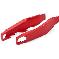 Polisport Swingarm Protectors - Honda CRF250R 2011-17, CRF450R 2012-16 - Red
