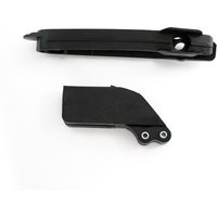 Image of Polisport Chain Guide & Slider Kit - KTM SX 1998-2006, EXC 1998-07 - Black