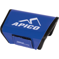Apico Trial Performance Oversize Handlebar Pad - Blue