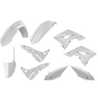 Polisport Restyle Plastics Kit - Honda Restyle CR 125/250 2002-07 (Restyle To CRF 450 2019 Style) - White