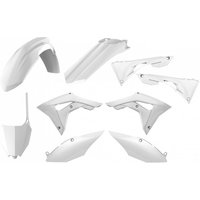 Image of Polisport Full Plastics Kit - Honda CRF250R 2018-21, CRF450R 2017-20 - White