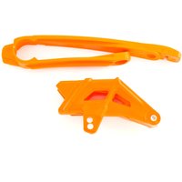 Polisport Chain Guide & Slider Kit - KTM SX 2011, EXC 2012-16 - Orange