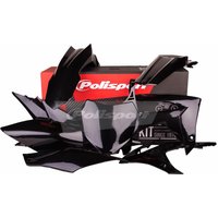 Polisport Full Plastics Kit - Honda CRF250R 2014-17, CRF450R 2013-16 - Black
