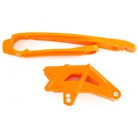 Polisport Chain Guide & Slider Kit - KTM SX/SXF 2016-22, Husqvarna TC/FC 2016-22, TE/FE 2017-22 - Orange
