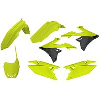 Polisport Plastics Kit - Suzuki RMZ250 2019-21, RMZ450 2018-21 - Fluro Yellow
